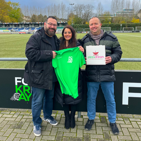 Pizza Dream Partnerschaft mit FC Kray in Essen – Sponsoring für Jugend und Verein
