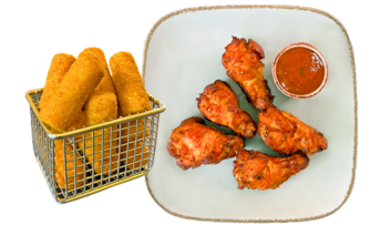 Herzhaftes Fingerfood mit Snacks und kleinen Häppchen – Pizza Dream