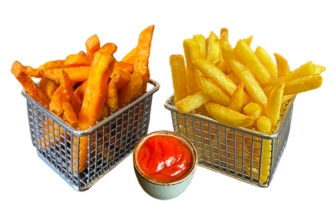Knusprige goldbraune Pommes frites – Pizza Dream